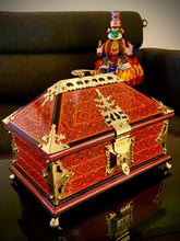 Load image into Gallery viewer, Nettur Petti - (Orange Color) - Hand Painted Big Size