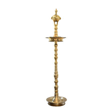 Load image into Gallery viewer, Peacock Headed / AnnaPakshi Nilavilakku (Oil Lamp )