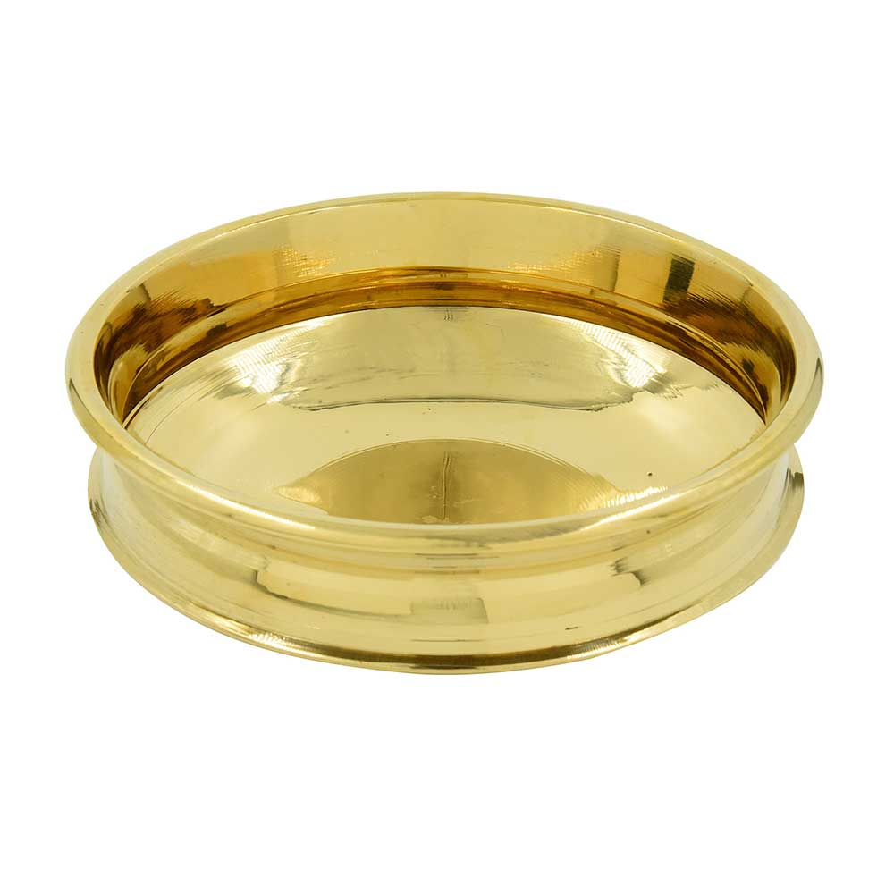 Traditional Kerala Brass Decorative Uruli Solid Uruli For Interior D