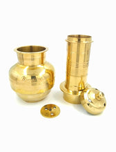 Load image into Gallery viewer, Bronze Puttukudam/Puttumaker (polished)