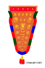 Load image into Gallery viewer, Kerala Traditional Nettipattam (Elephant Caparison) - Custom Design Options -5 Feet