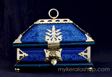 Load image into Gallery viewer, Nettur Petti ( Blue Color ) - Hand painted