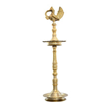 Load image into Gallery viewer, Peacock Headed / AnnaPakshi Nilavilakku (Oil Lamp )