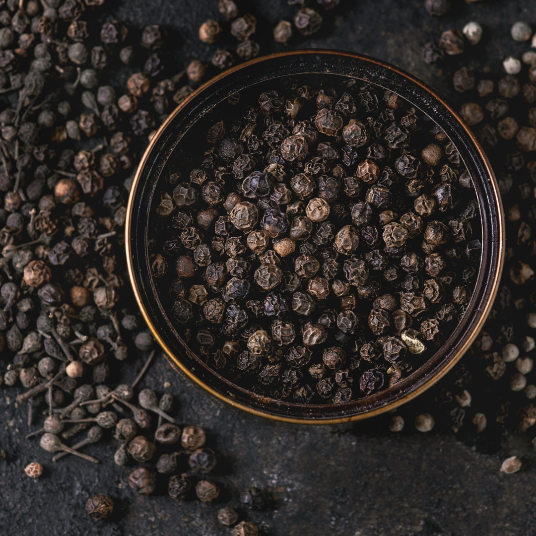 Kerala Spice Black Pepper Bold – 100g | Premium Whole Peppercorns | High Aroma & Flavor | Sourced from Kerala | 100% Natural & Sun-Dried | No Preservatives