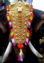 Load image into Gallery viewer, Kerala Traditional Nettipattam (Elephant Caparison) - Custom Design Options -6 Feet
