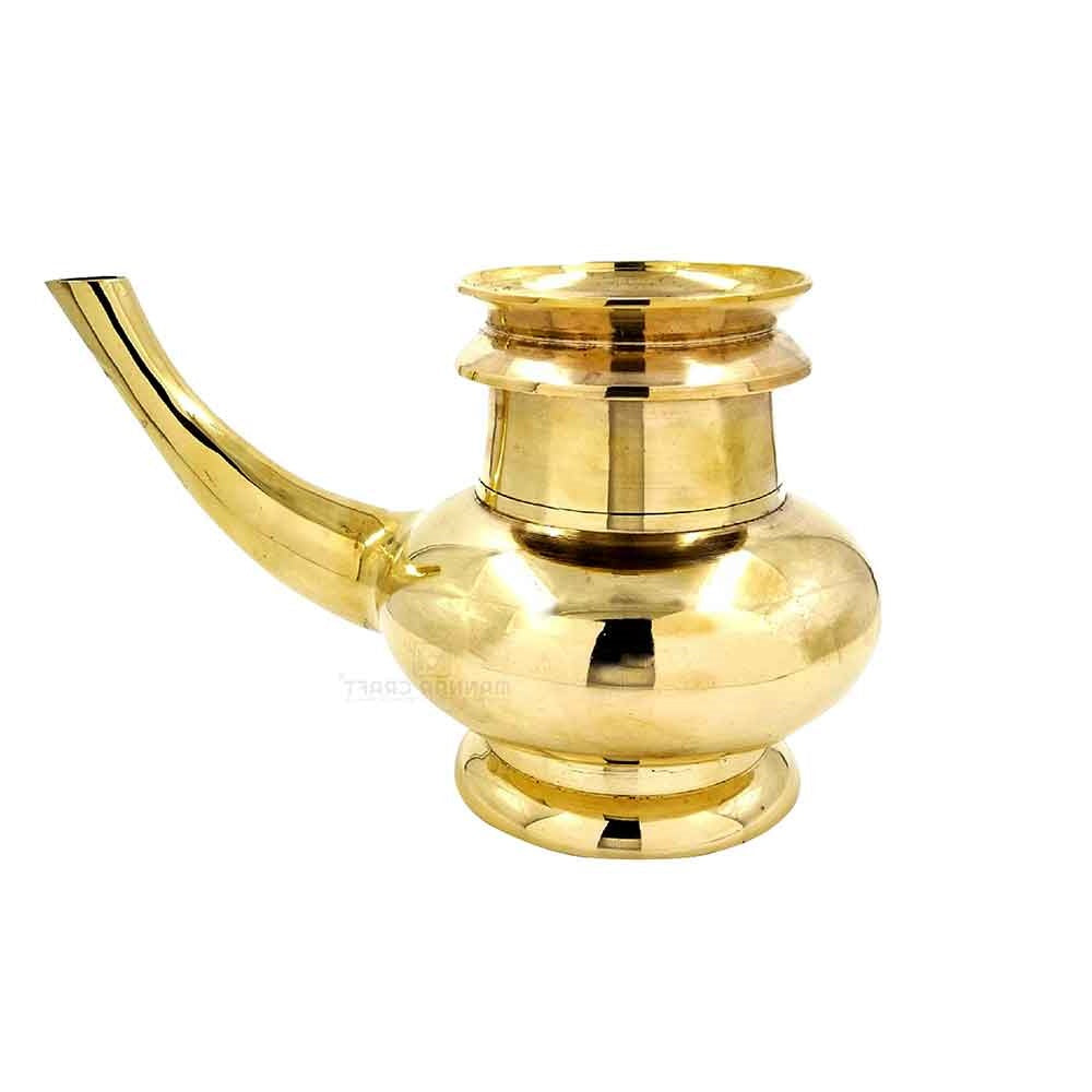 Kerala Brass  Kindi | Traditional Water Dispensing Vessel